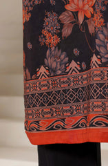 Sadabahar Printed Lawn Stitched 3 Piece Suit - D-02 - SBD26NLP - Black - Summer Collection