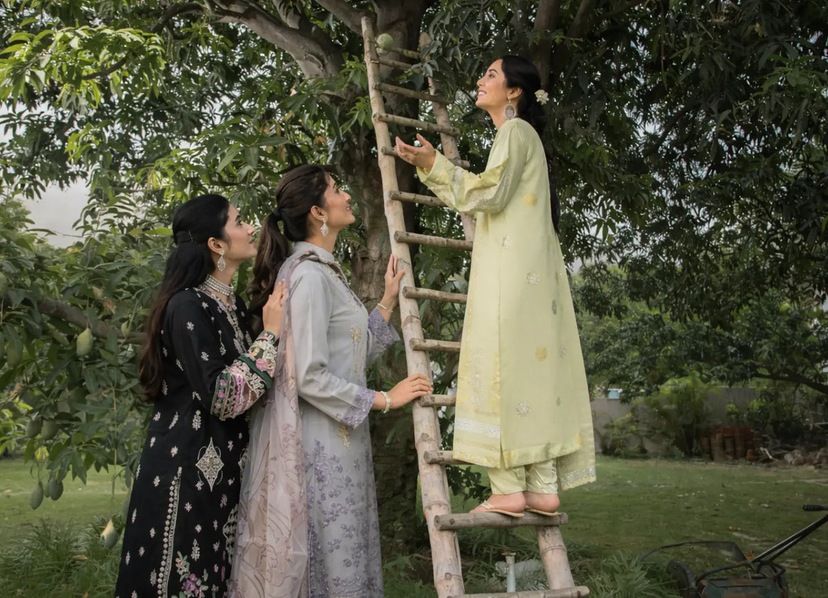 Sagar Lawn – Where Summer Craft Meets Festive Grace