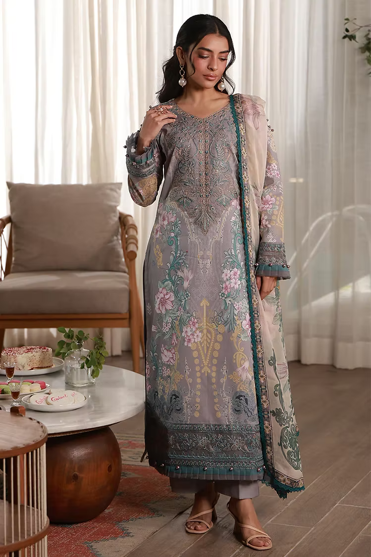 Gulaal Lawn 2026 Vol-1 – Orra D-2 3PC Unstitched Lawn Suit