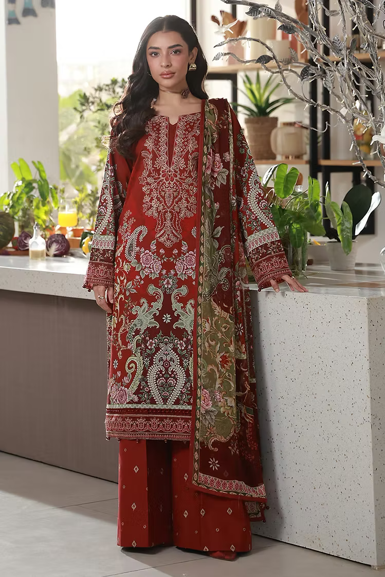 Gulaal Lawn 2026 Vol-1 – Siaa (D-9) | Unstitched 3PC