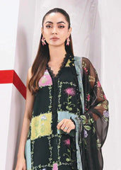 Maria.B. M.Basics 10B – Printed Lawn Suit with Chiffon Dupatta