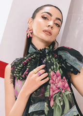 Maria.B. M.Basics 10B – Printed Lawn Suit with Chiffon Dupatta