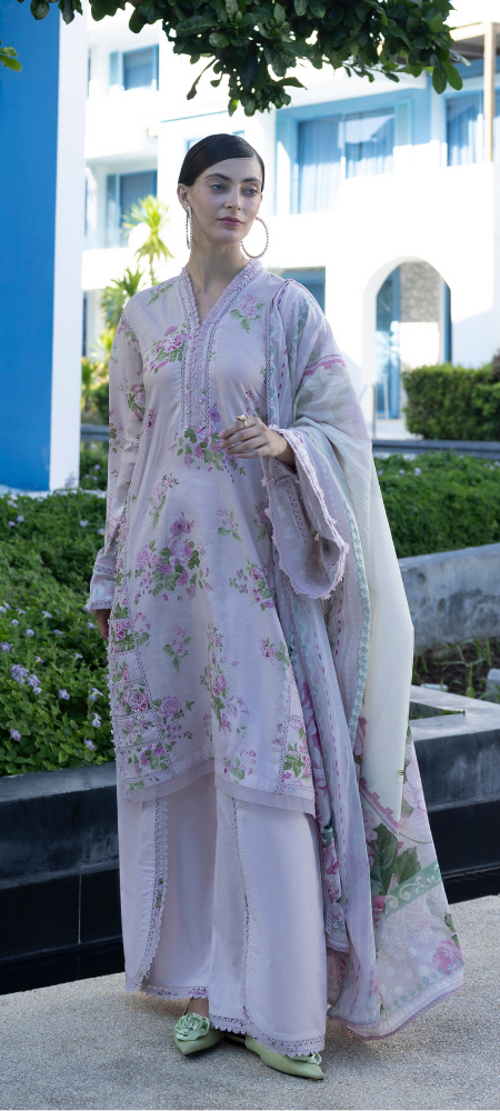 EPN-04B Doll Me Up – Luxury Embroidered Lawn Suit