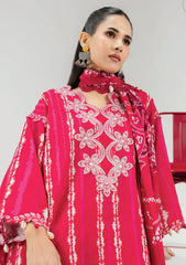 Maria.B. M.Basics 14A – Printed Lawn Suit with Voile Dupatta