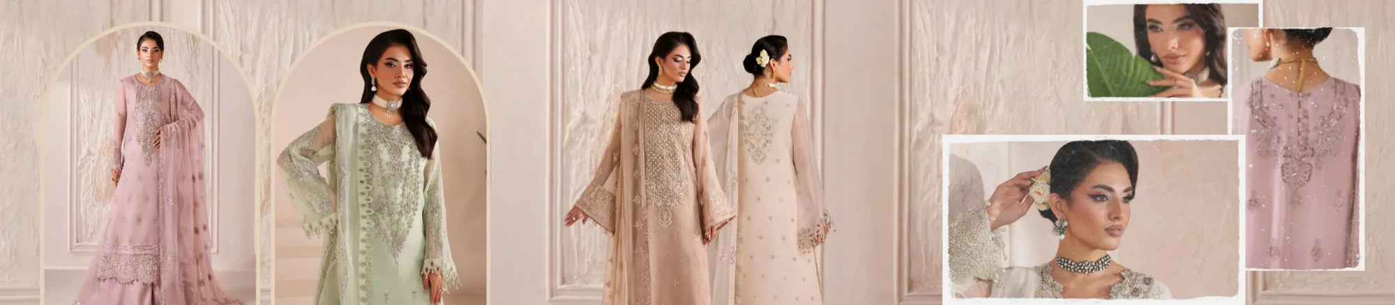 Aymal V3 - Handcrafted Bamber Chiffon Inlays