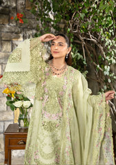 Elaf Premium Embroidered Luxury Lawn 3Pc Suit ELY-11 SPANISH MUSE