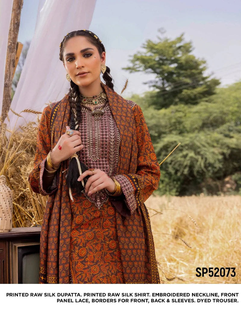 Gul Ahmed Ajrak Collection 25/SP52073