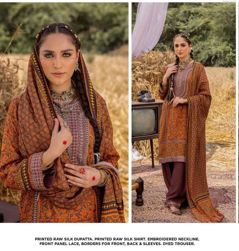 Gul Ahmed Ajrak Collection 25/SP52073