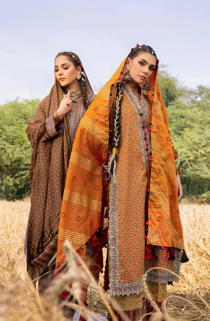 Gul Ahmed Ajrak Collection 25/SP52073