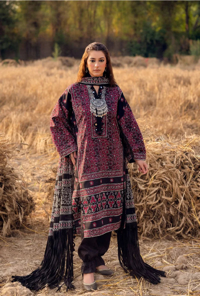 Gul Ahmed Ajrak Collection 25/CL52623