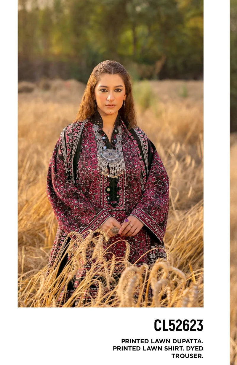 Gul Ahmed Ajrak Collection 25/CL52623