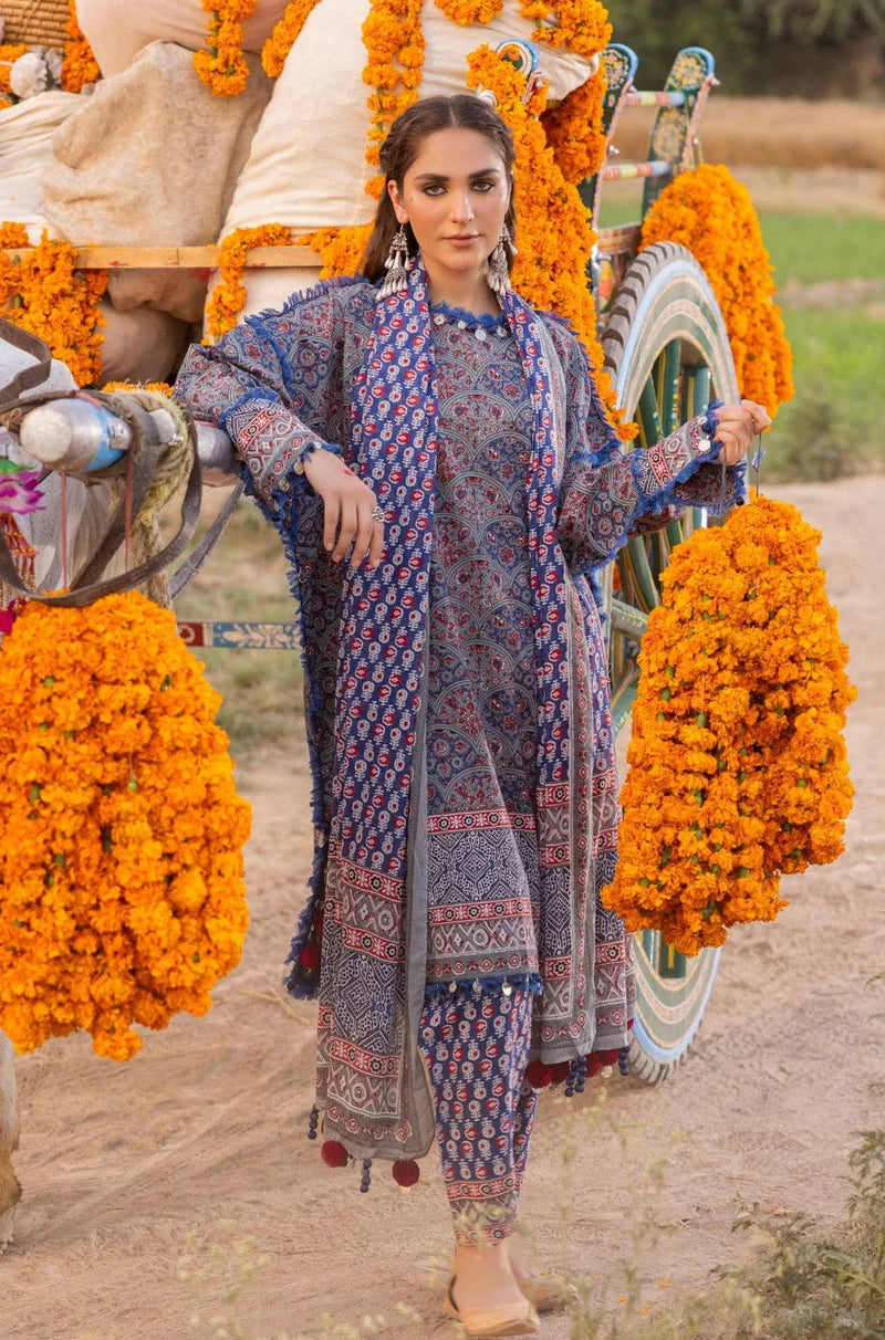 Gul Ahmed Ajrak Collection 25/SP52073