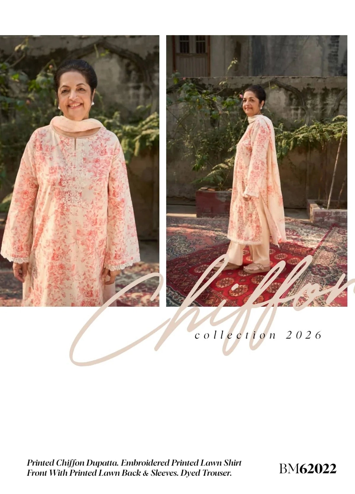 Gul Ahmed Mother’s Collection Summer 2026  BM 62022