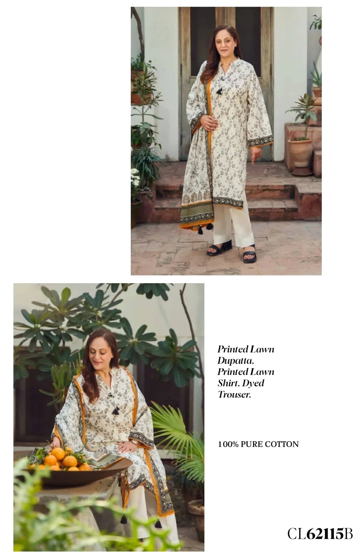 Gul Ahmed Mother’s Collection Summer 2026 CL62115 B