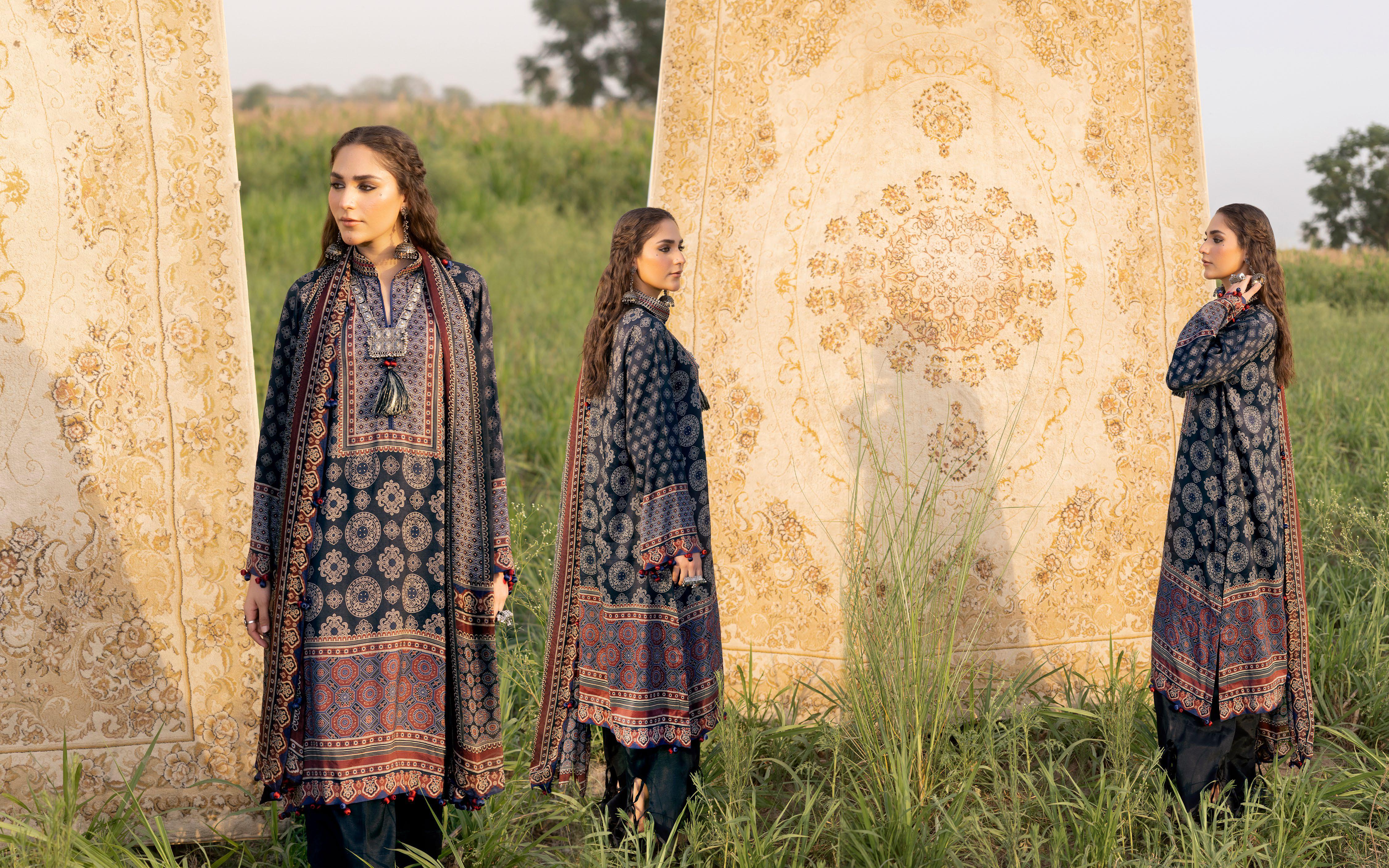 Gul Ahmed Ajrak Collection 25/SP52067