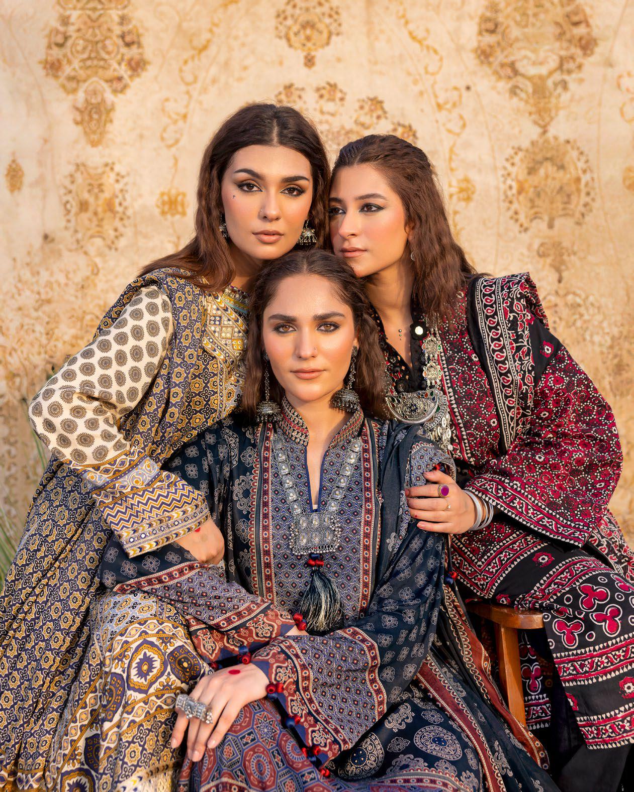 Gul Ahmed Ajrak Collection 25/SP52067