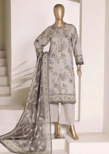 Sada Bahar  Stitch 3 PC Printed Lawn