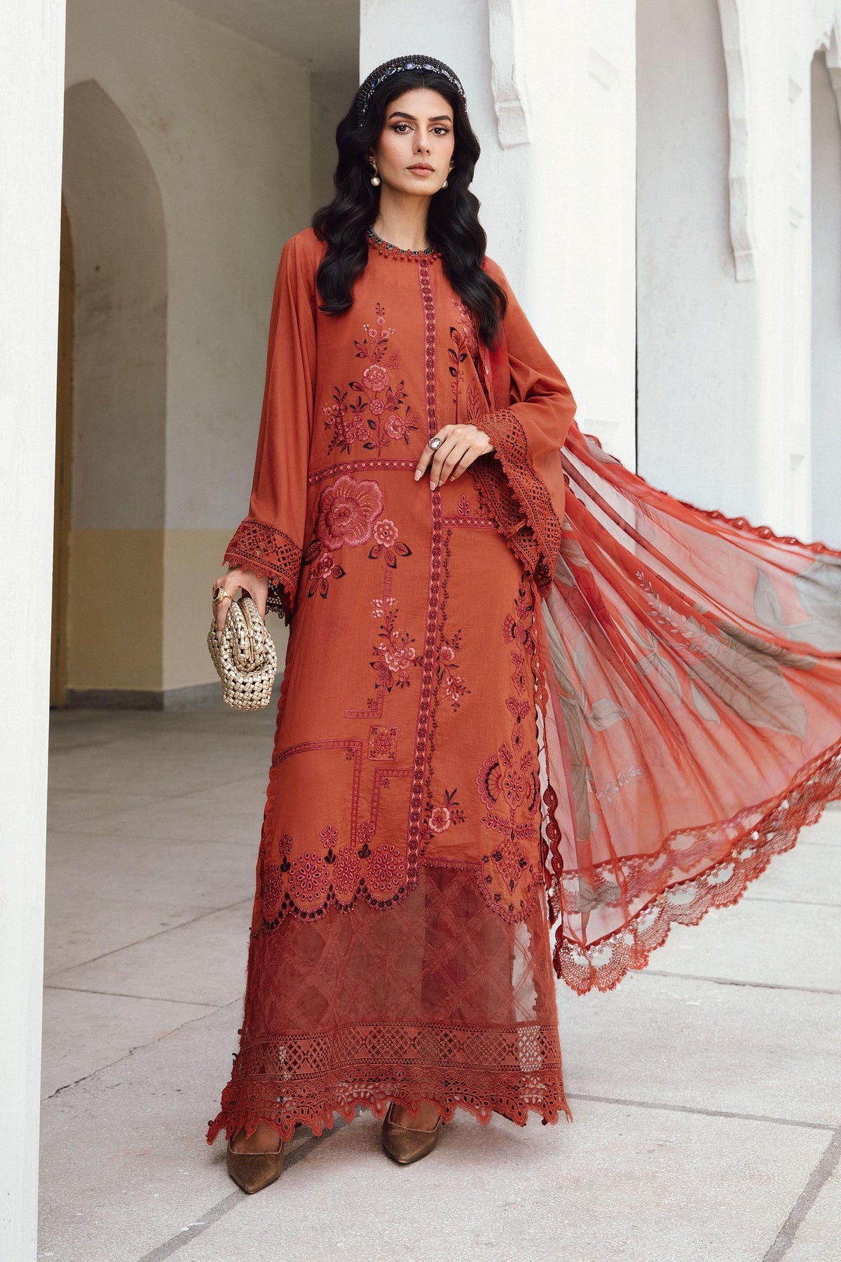 MARIA B Mprints Fall Winter Collection 2025 | MPT-2701-B
