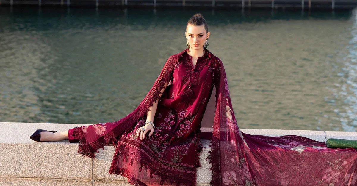 NEW Maria B Eid Lawn 2026 D-2611-B