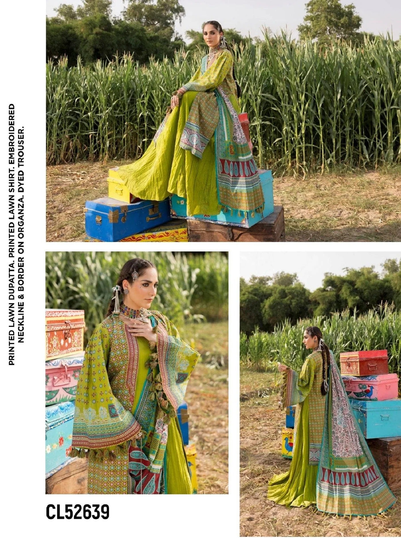 Gul Ahmed Ajrak Collection 25/CL52639