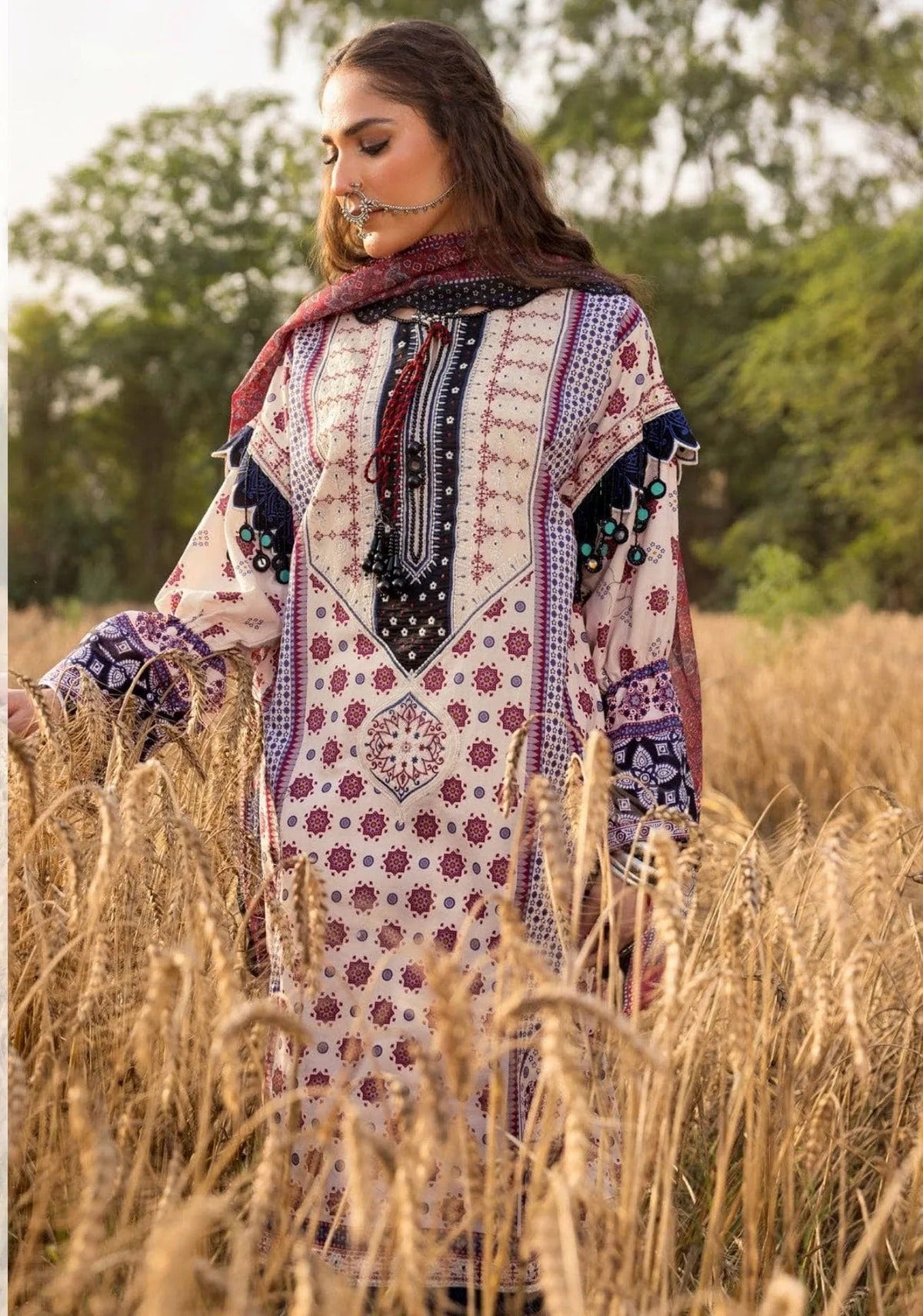 Gul Ahmed Ajrak Collection 25/SP52069