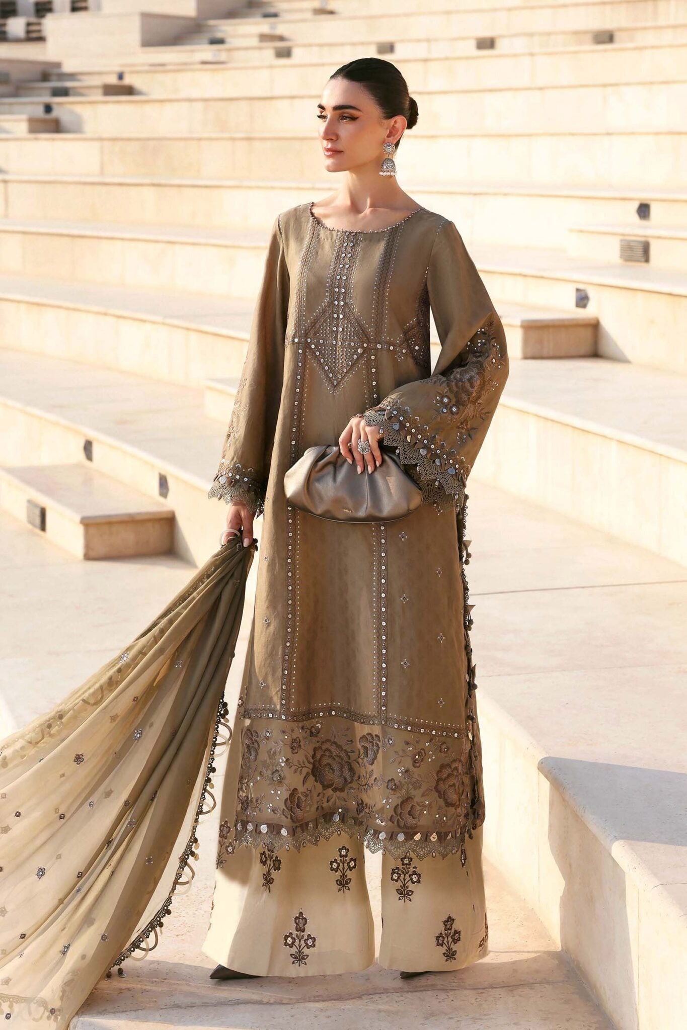 Maria B Eid Lawn 2026  D-2602-A