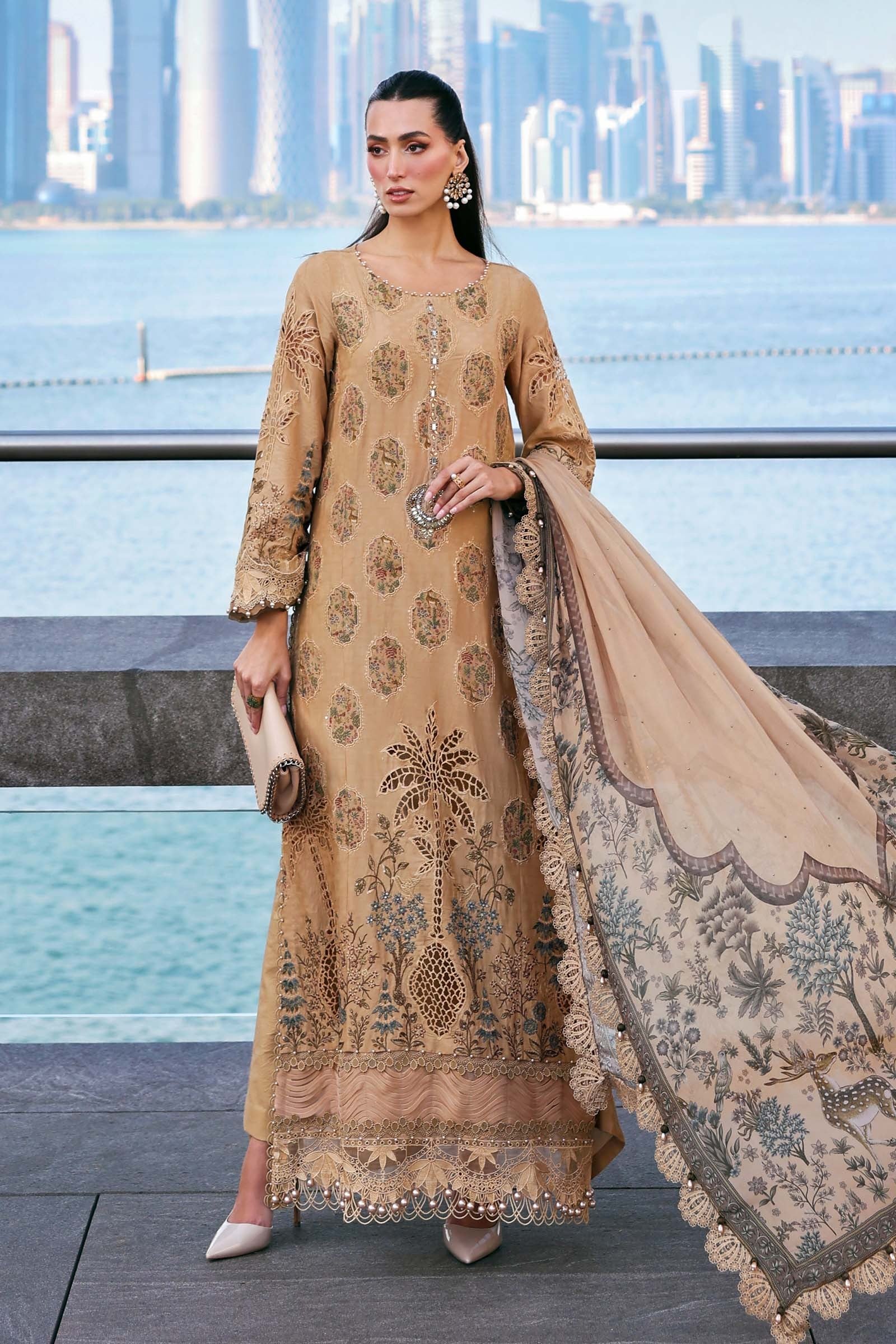 Maria B Eid Lawn 2026 D-2605-A