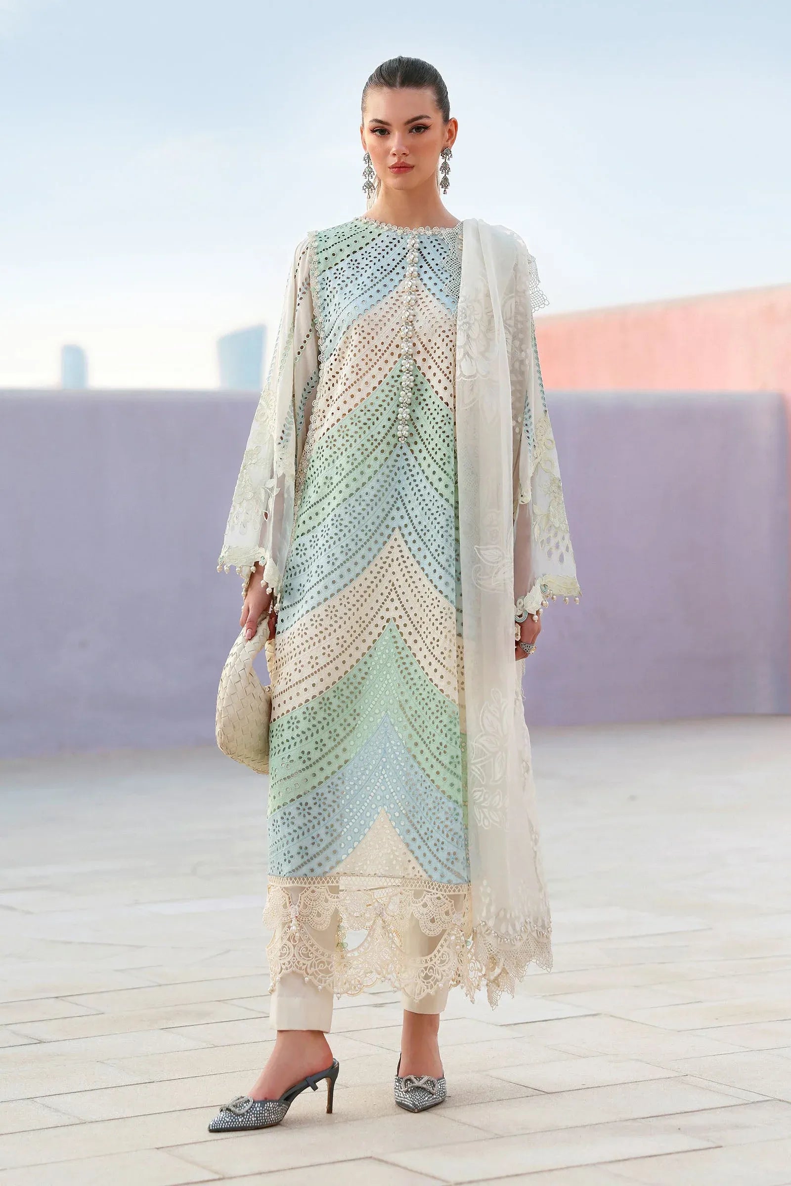 Maria B Eid Lawn 2026 D-2612-A