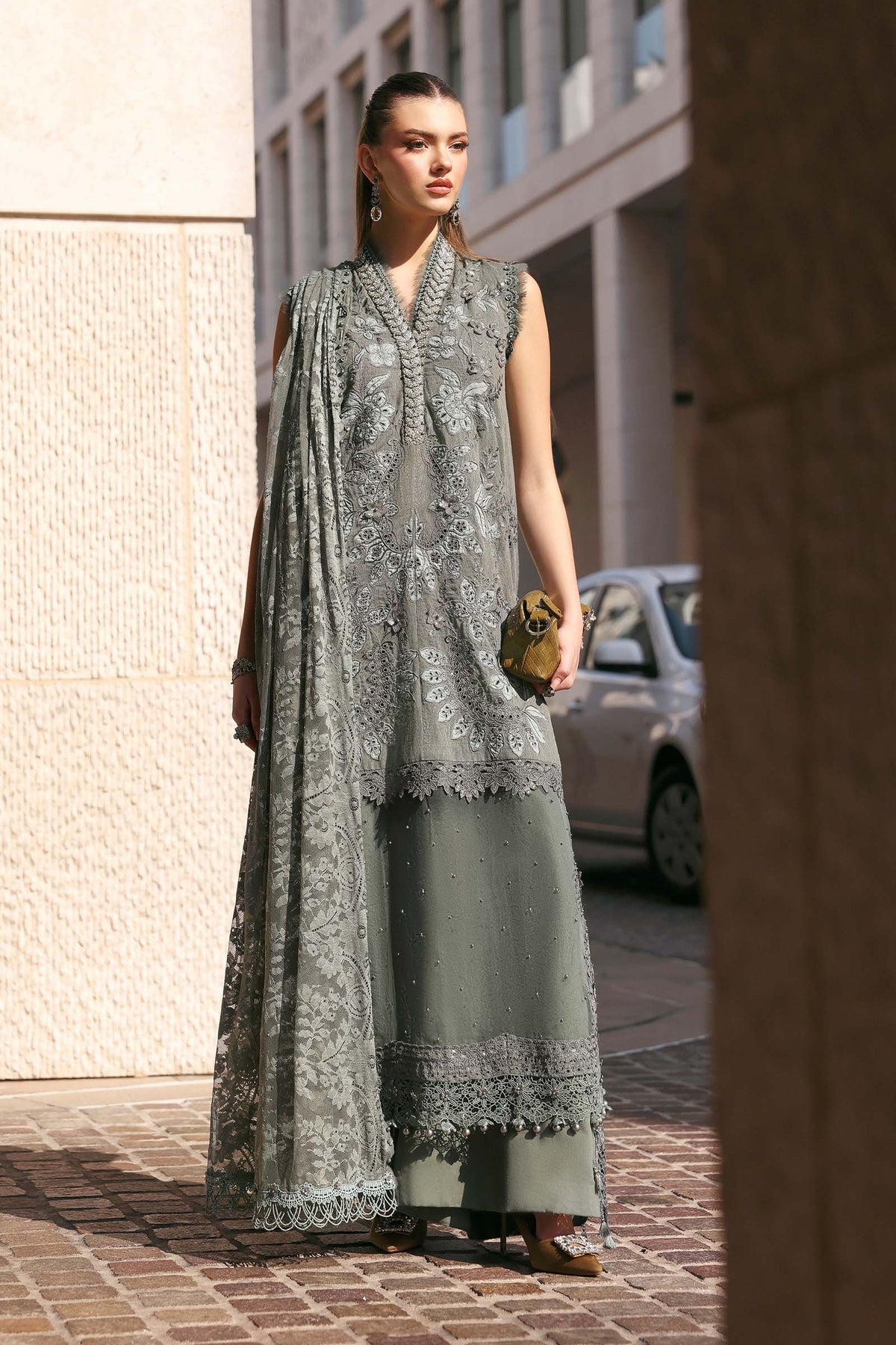 Maria B Eid Lawn 2026 D-2603-B