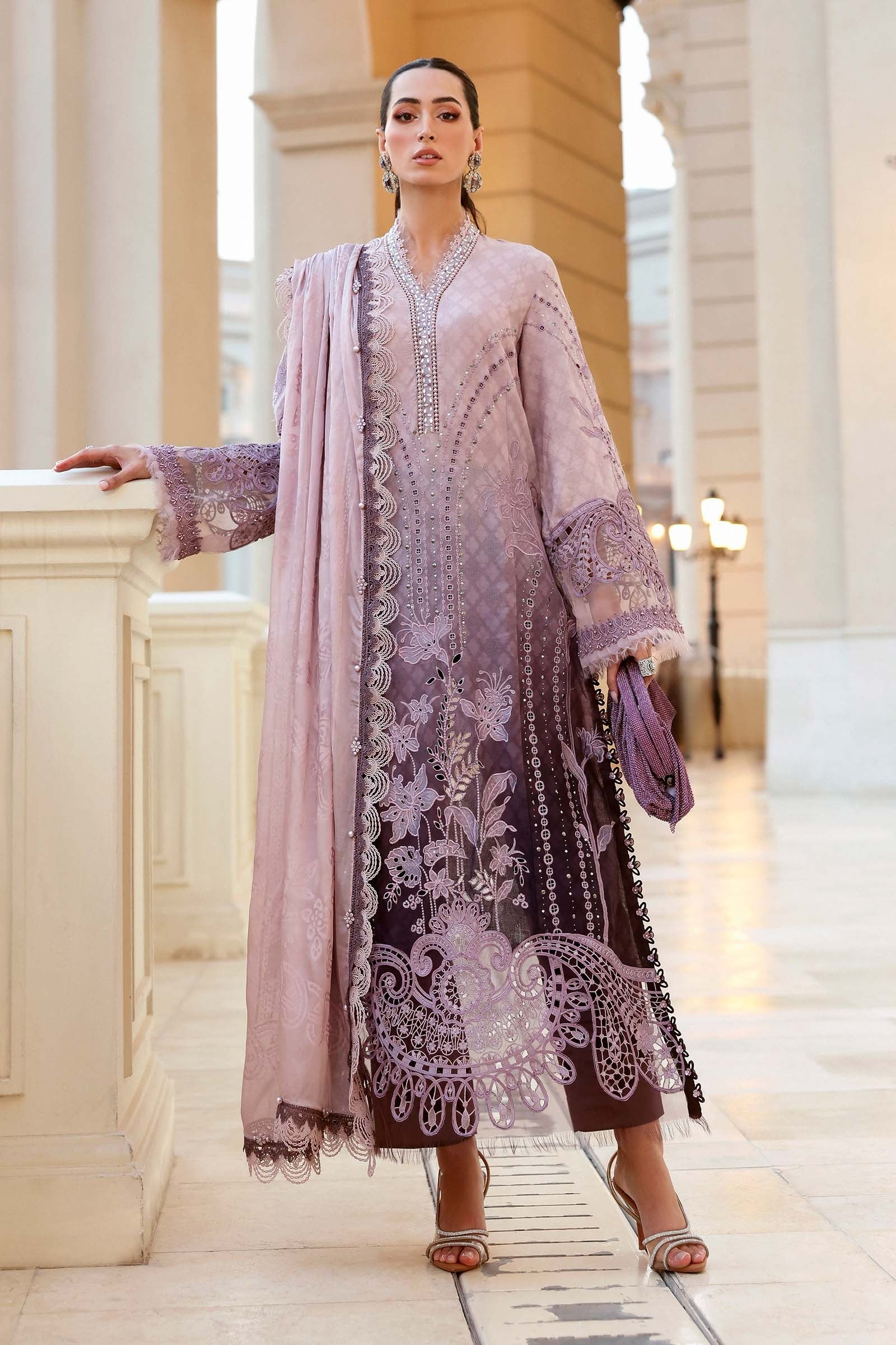 Maria B Eid Lawn 2026 D-2601-B