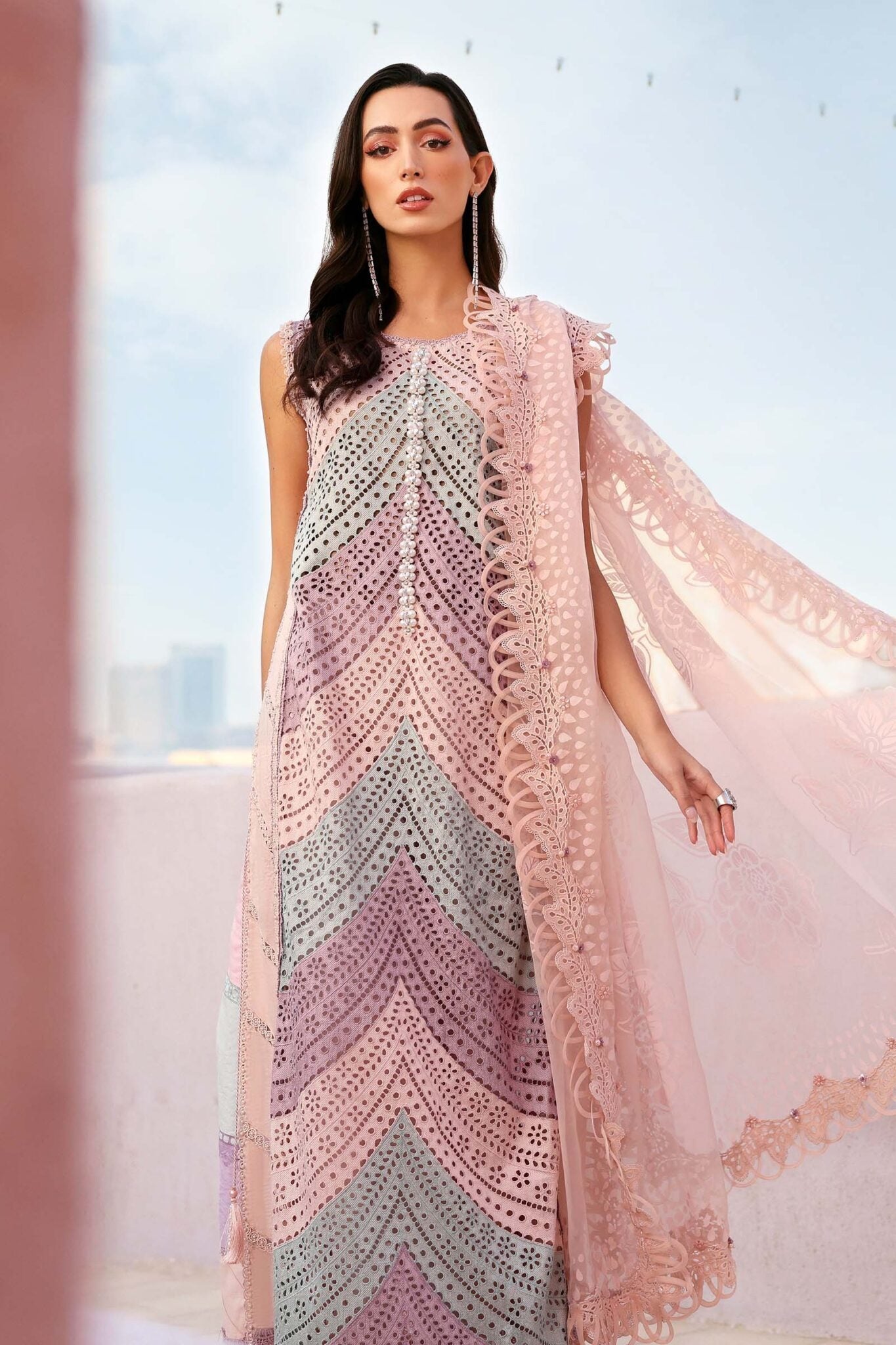 Maria B Eid Lawn 2026 D-2612-B