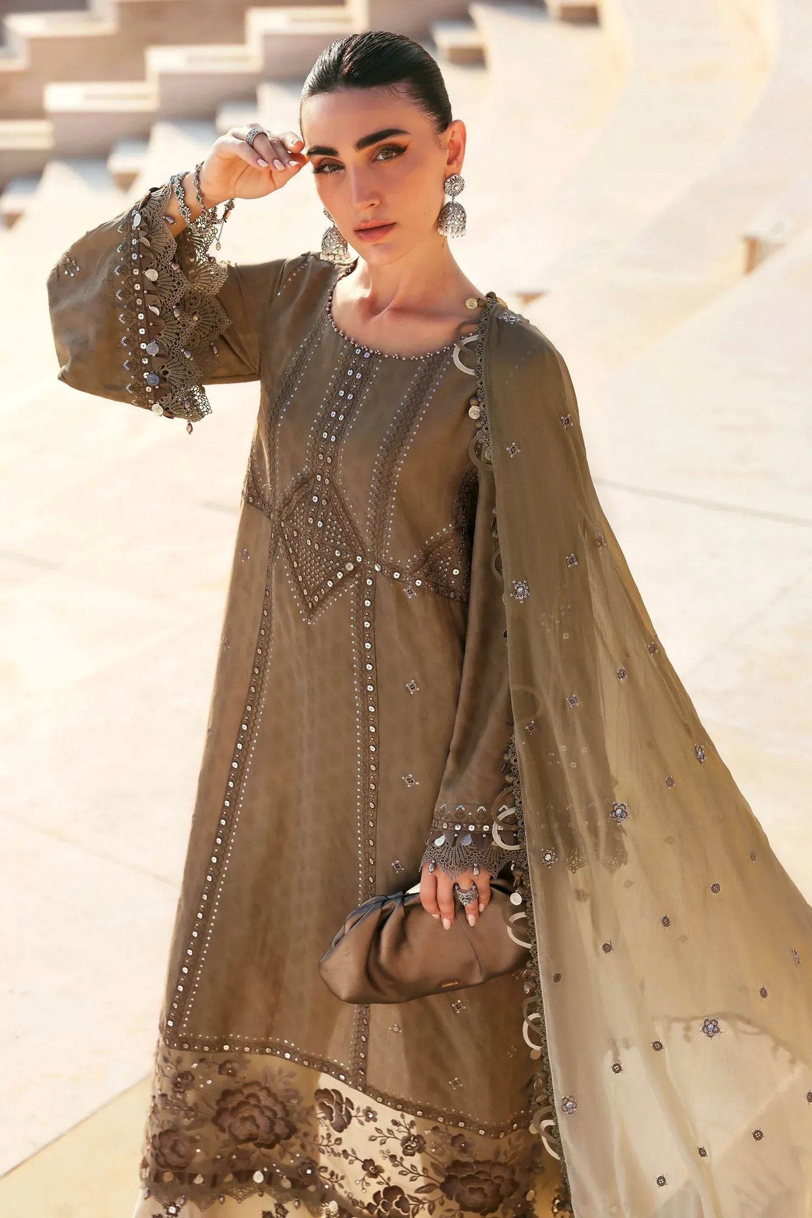 Maria B Eid Lawn 2026  D-2602-A