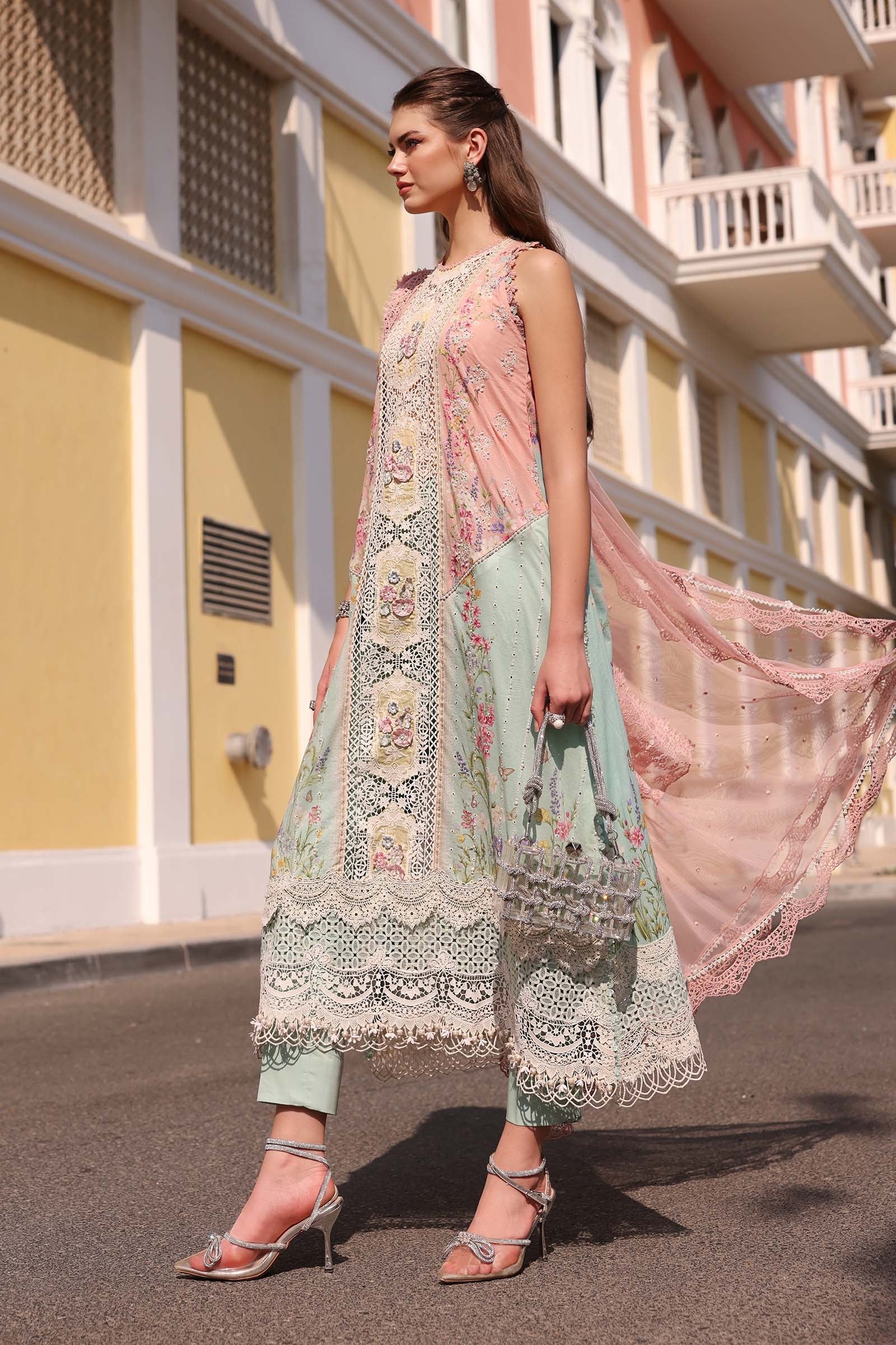 Maria B Eid Lawn 2026 D-2606-A