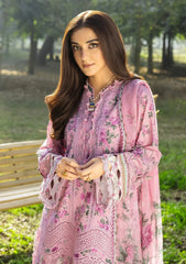 Elaf Premium Print Chikankari Lawn Unstitched 3PC Suit – ERC-3A Man Mayal