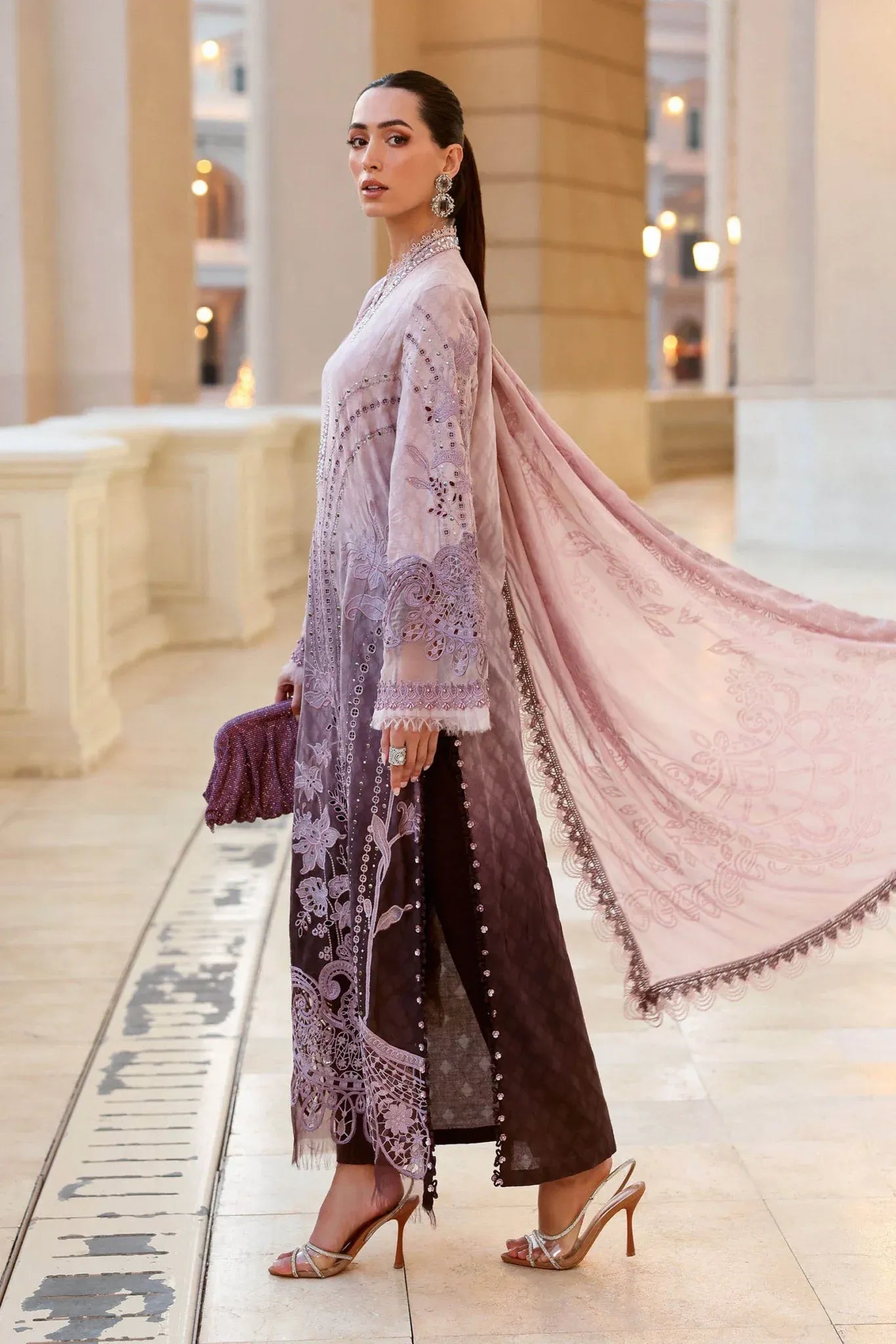 Maria B Eid Lawn 2026 D-2601-B