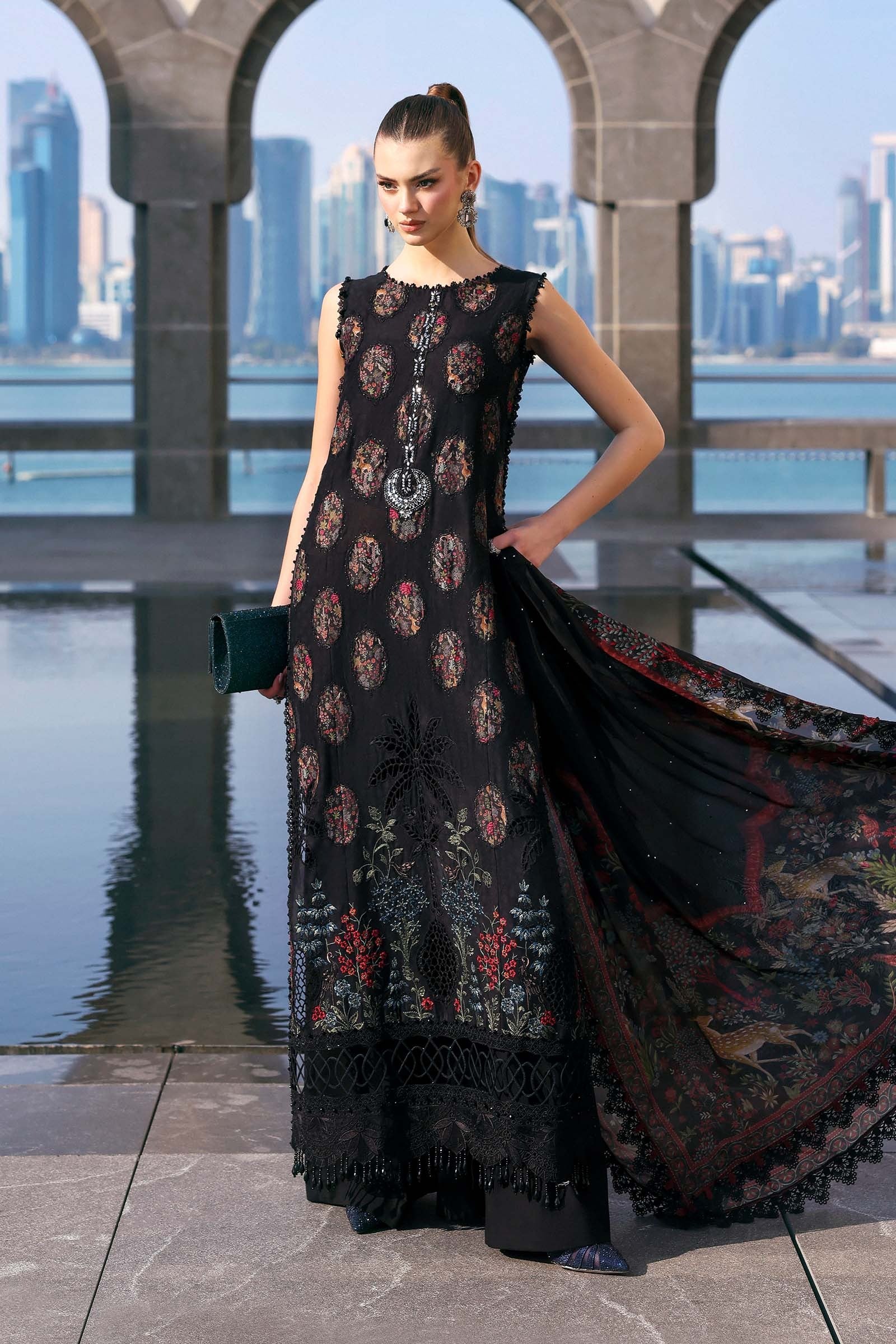 Maria B Eid Lawn 2026 D-2605-B