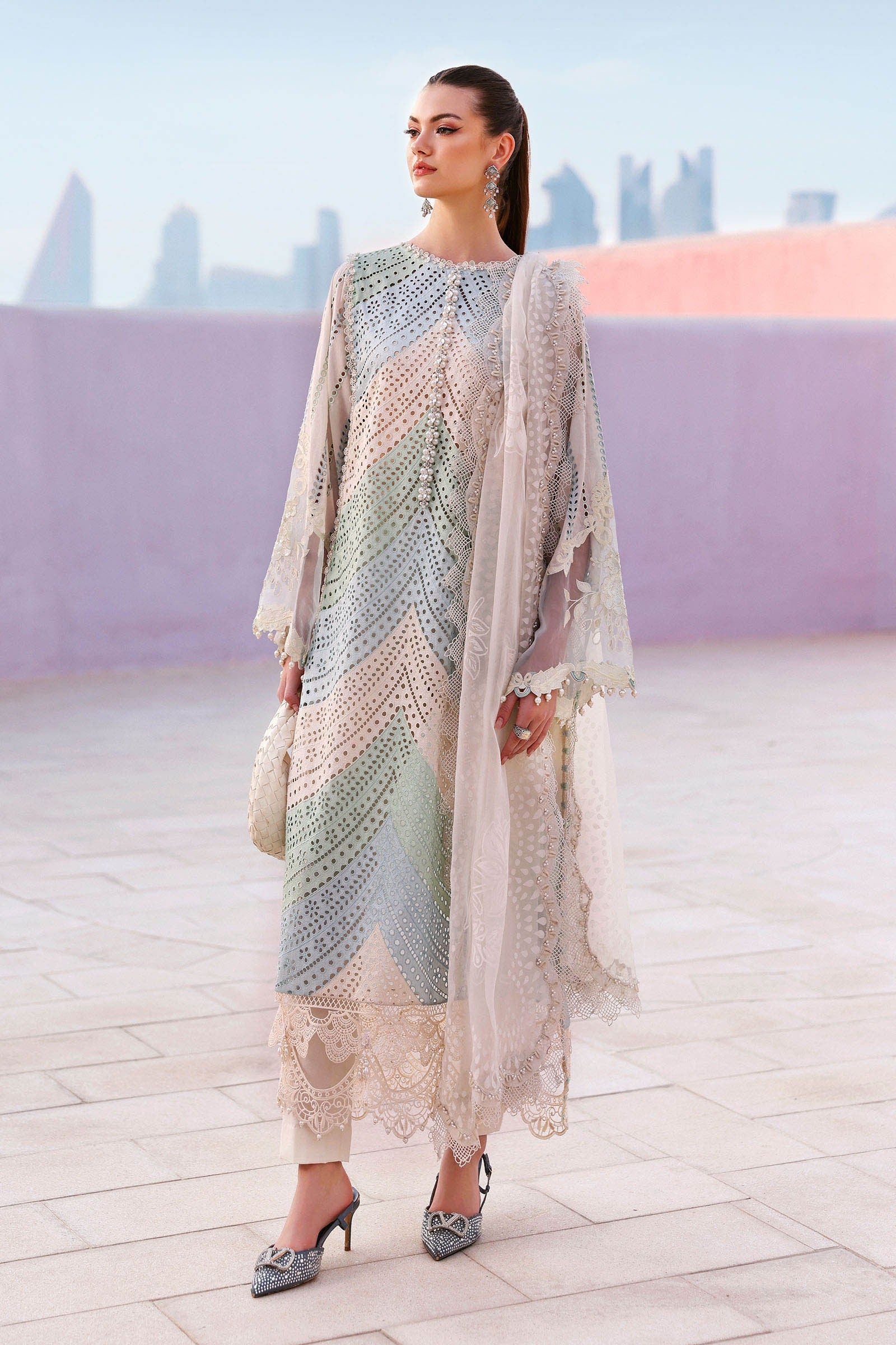 Maria B Eid Lawn 2026 D-2612-A
