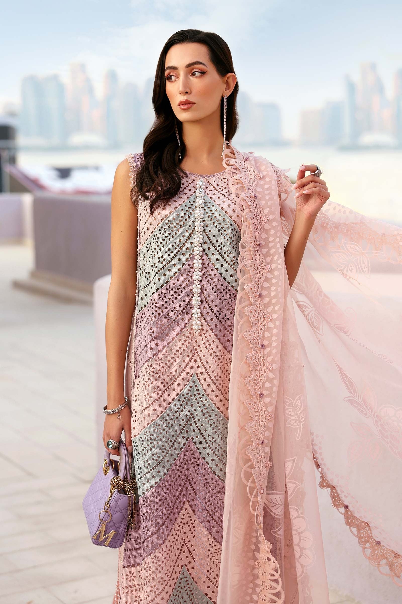 Maria B Eid Lawn 2026 D-2612-B