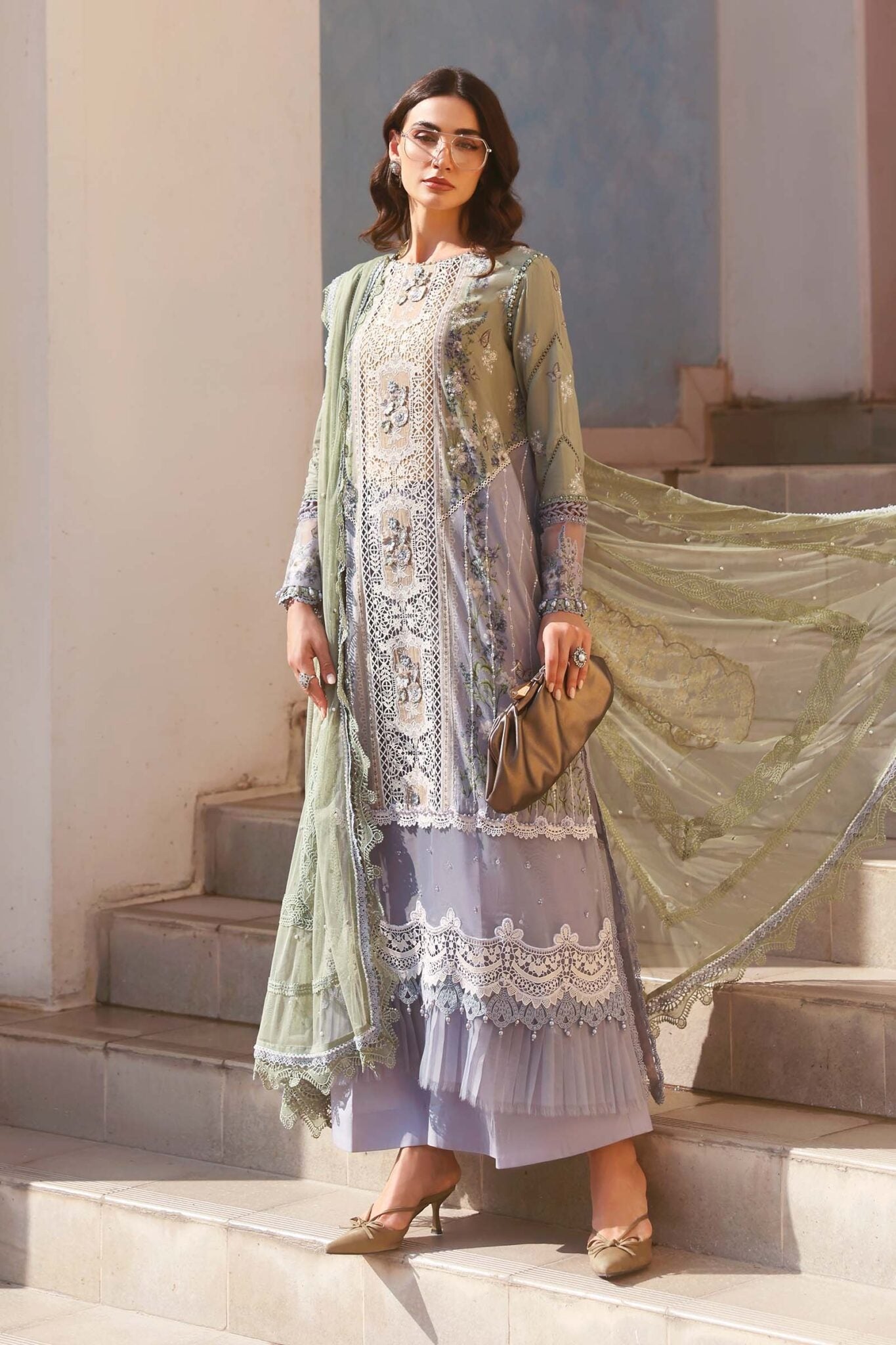 Maria B Eid Lawn 2026 D-2606-B