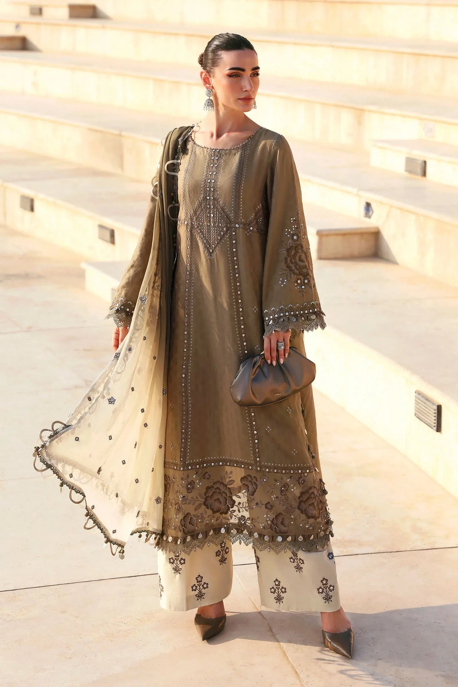 Maria B Eid Lawn 2026  D-2602-A