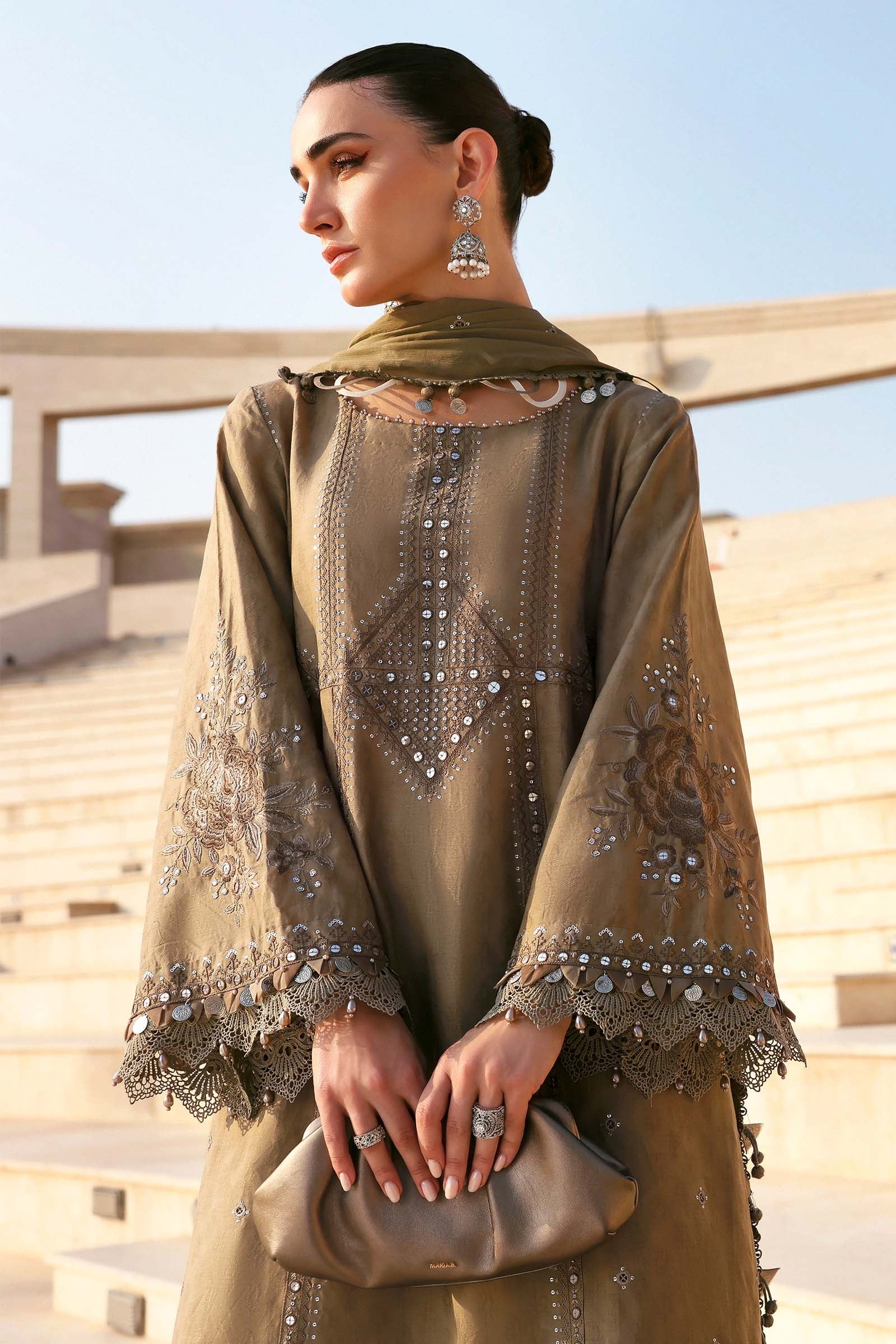 Maria B Eid Lawn 2026  D-2602-A