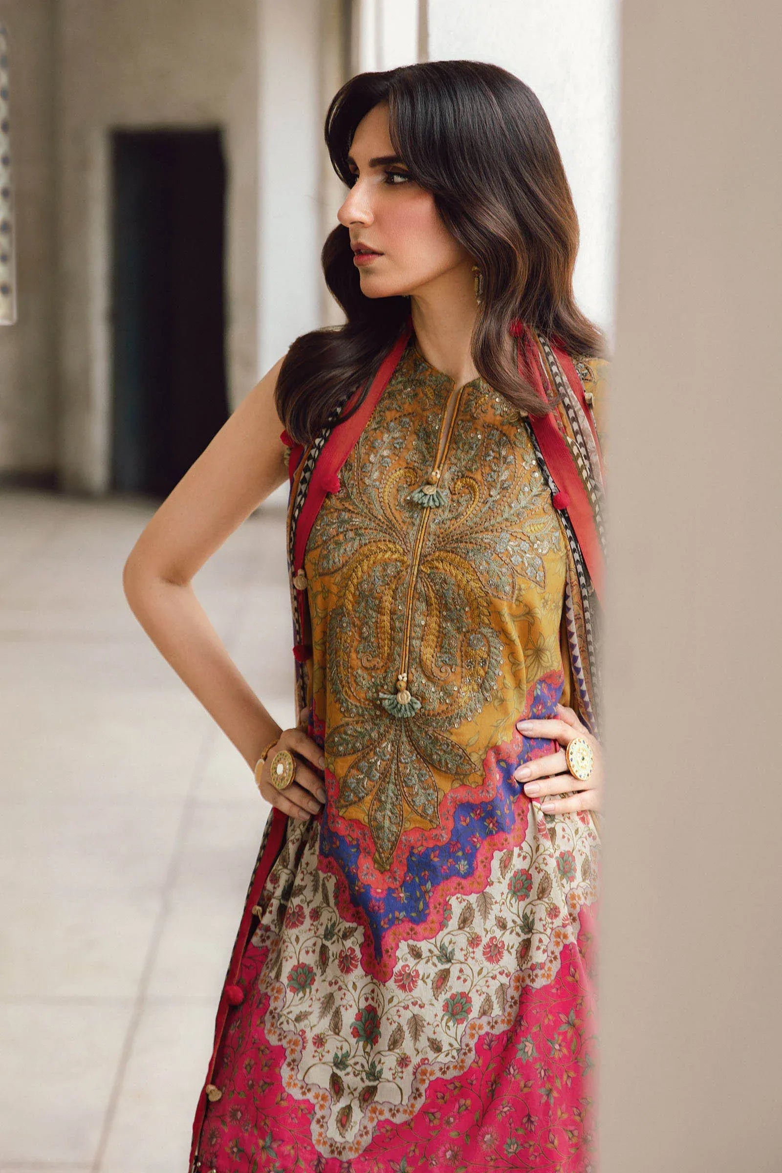MARIA B Mprints Fall Winter Collection 2025 | MPT-2710-A