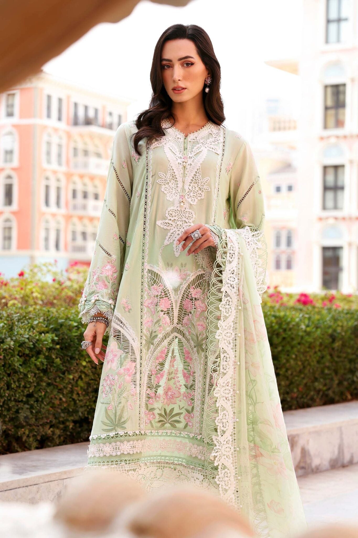Maria B Eid Lawn 2026 D-2611-A