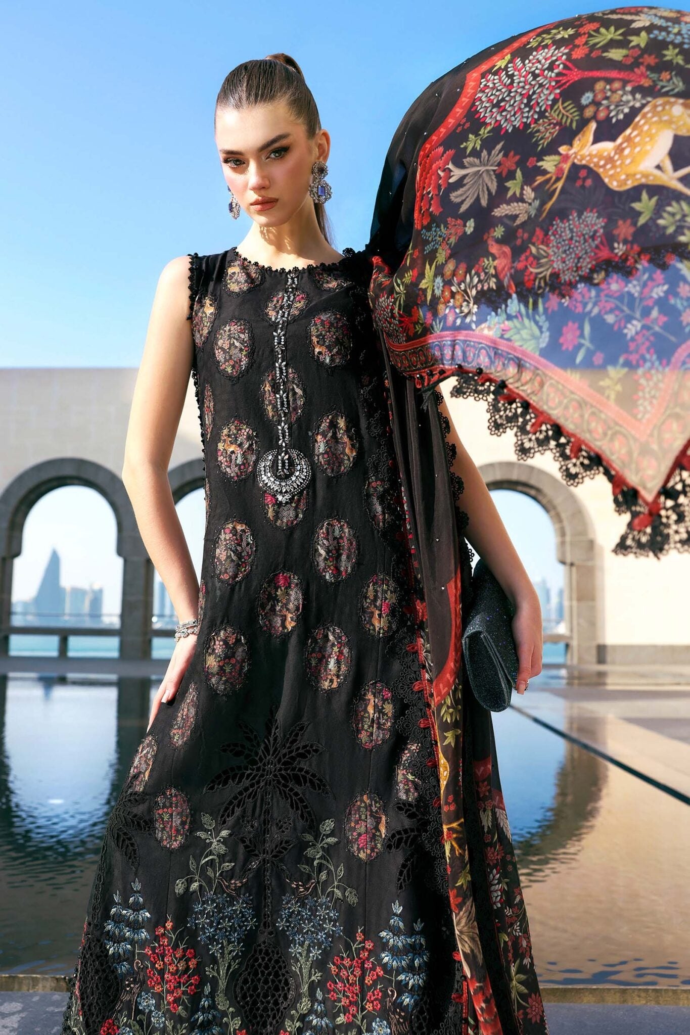 Maria B Eid Lawn 2026 D-2605-B