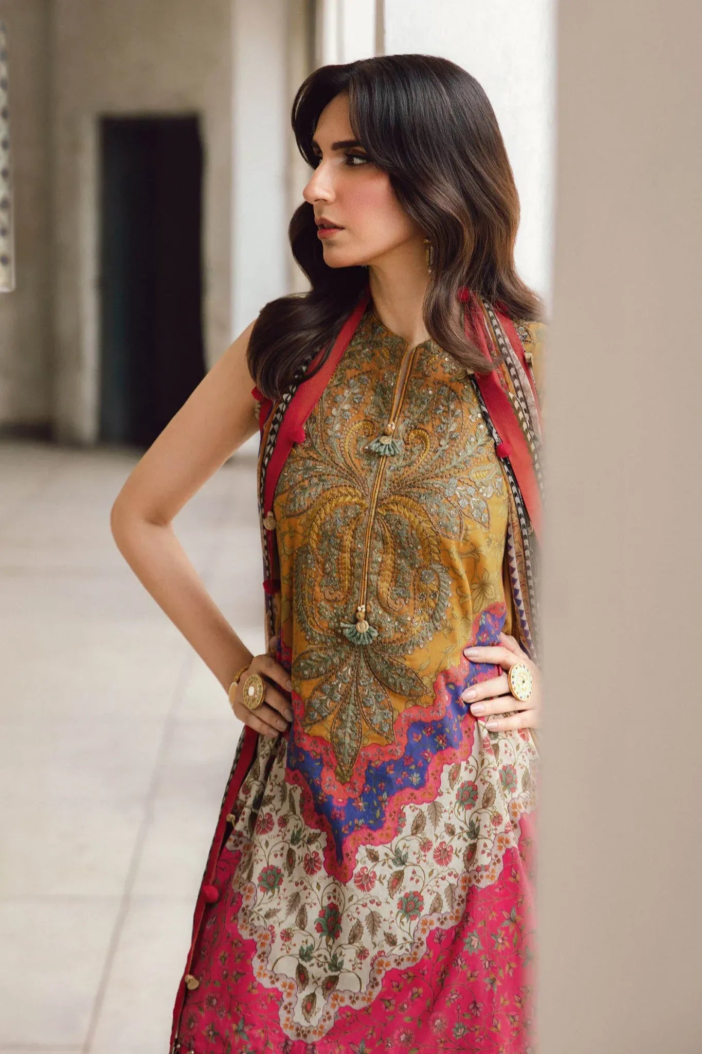 MARIA B Mprints Fall Winter Collection 2025 | MPT-2710-A