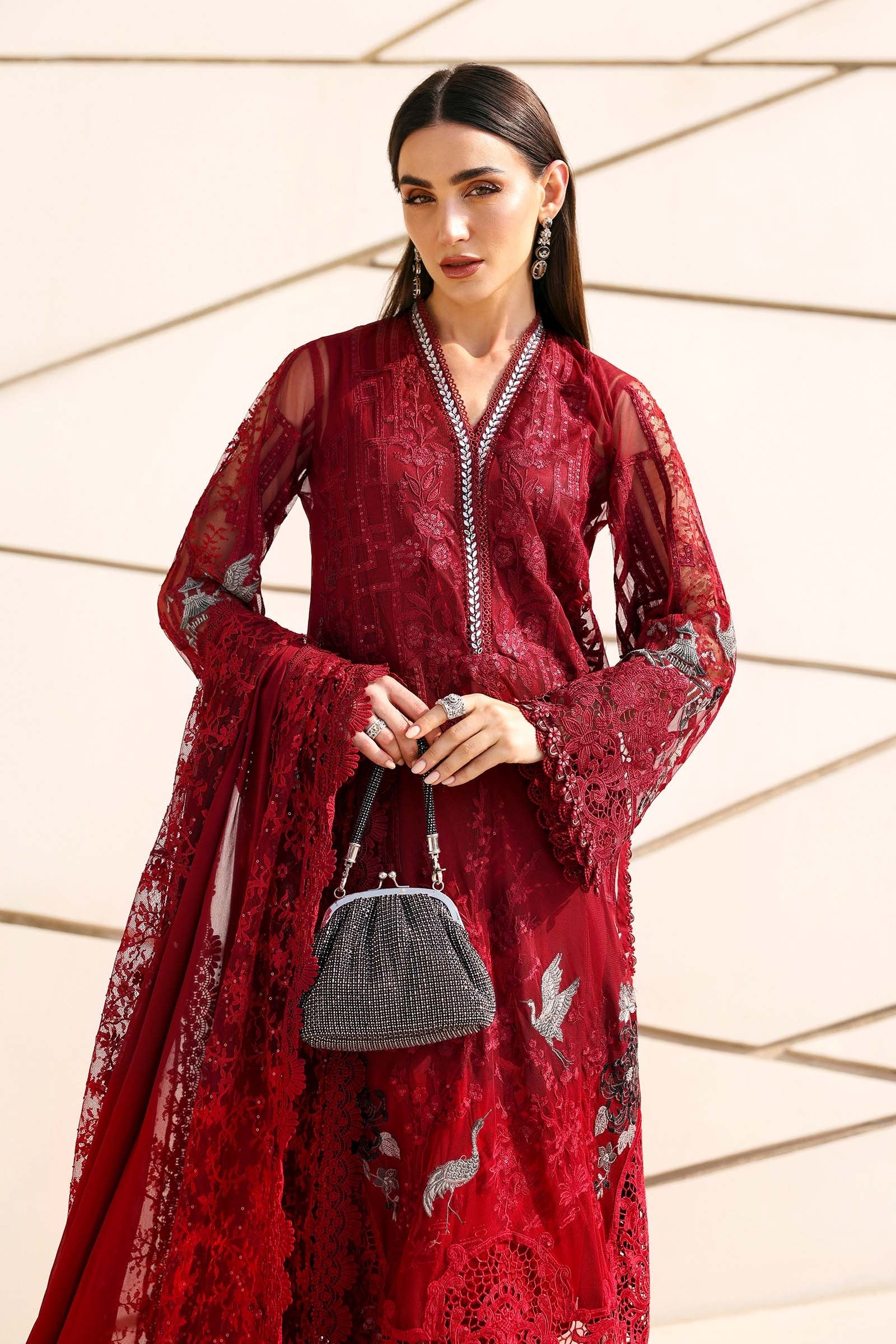 Maria B Eid Lawn 2026 D-2607-A