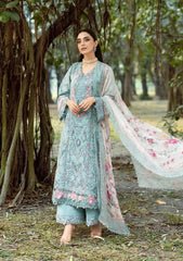 Elaf Premium Print Chikankari Lawn Unstitched 3PC Suit – ERC-2B Batik